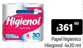 Autoservicio Capo Papel Higiénico Higienol 4 x 80mt oferta