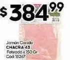 Diarco Jamón cocido chacra 43 feteado oferta