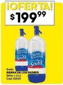 Diarco Soda sierra de los padres sifón oferta