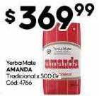 Diarco Yerba mate amanda tradicional oferta