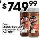 Diarco Cafe nescafé dolca mas aroma oferta