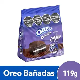 Coto Galletitas dulces bañadas en chocolate oreo 119g oferta