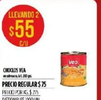 Supermercados Vea Choclos VEa oferta