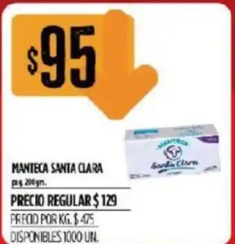 Santa Clara Manteca 200grs