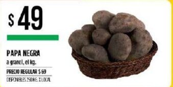 Supermercados Vea Papa Negra oferta