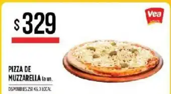 Supermercados Vea Pizza Muzzarella oferta