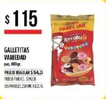 Supermercados Vea Variedad Galletitas 600ge oferta