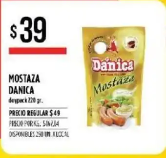 Supermercados Vea Danica Mostaza 220gr oferta