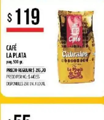 La Plata Café 500gr