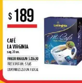Supermercados Vea La Virginia Café 20un oferta