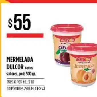 Supermercados Vea Dulcor Mermelada 500g oferta