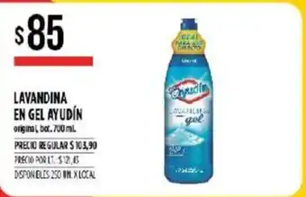 Supermercados Vea Lavandina En GEl Ayudín oferta