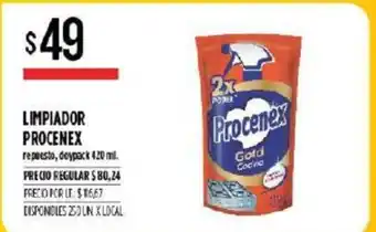 Supermercados Vea Procenex Limpiador oferta