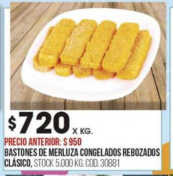 Coto Bastones de merluza congelados rebozados clásico oferta