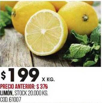 Coto Limón oferta
