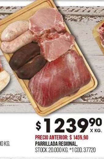 Coto Parrillada regional oferta