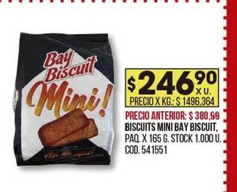 Coto Biscuits mini bay biscuit oferta