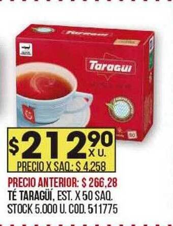 Coto Té taragüi oferta