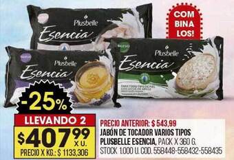 Coto Jabón de tocador varios tipos plusbelle esencia oferta