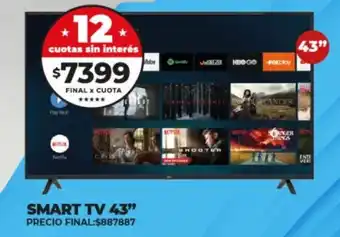 Supermayorista Vital Smart TV 43" oferta