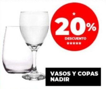 Supermayorista Vital Vasos y Copas Nadir oferta