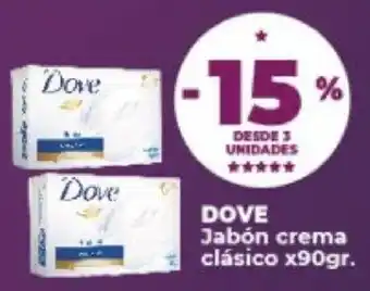 Supermayorista Vital Dove Jabón Crema Clásico x 90g oferta