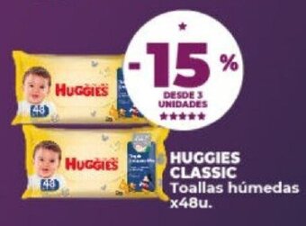 Supermayorista Vital Huggies Classic Toallas Húmedas x 48u oferta