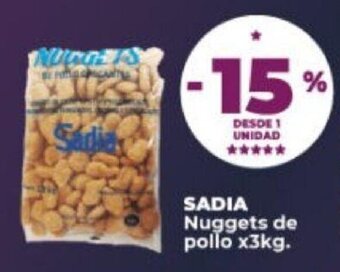 Supermayorista Vital Sadia Nuggets de Pollo x 3kg oferta