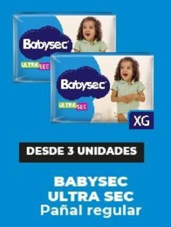Supermayorista Vital Babysec Ultra Sec Pañal Regular oferta