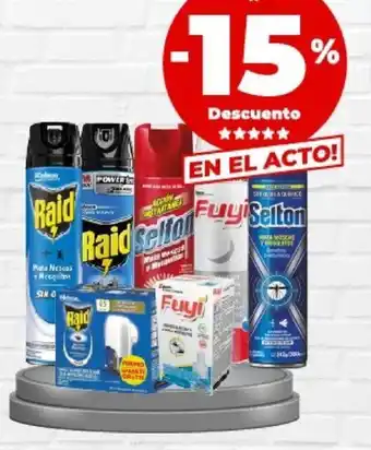Supermayorista Vital Insecticidas Fuyi / Selton / Raid oferta