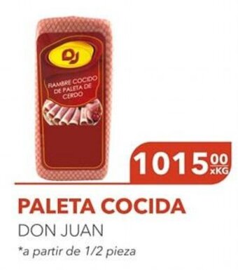 El Milagro Mayorista Paleta Cocida Don Juan x kg oferta