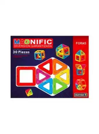 El Mundo del Juguete Magnific bloques magneticos 30 piezas oferta