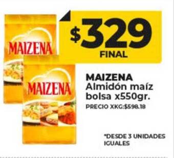 Supermayorista Vital Maizena almidón maíz oferta