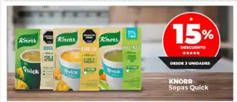 Supermayorista Vital Knorr sopas quick oferta