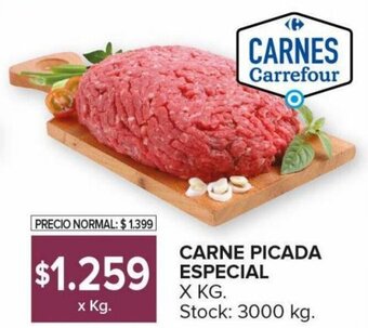 Carrefour Maxi Carne Picada Especial x kg oferta