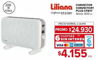 Carrefour Maxi Convector Plus CFB17 LILIANA oferta