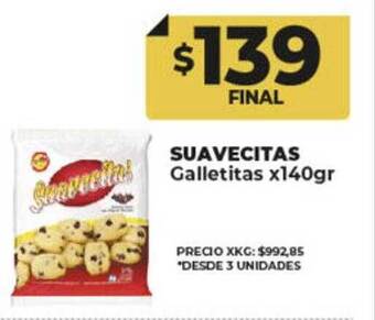 Supermayorista Vital Suavecitas galletitas oferta