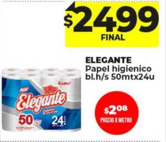 Supermayorista Vital Elegante papel higienico bl h s oferta