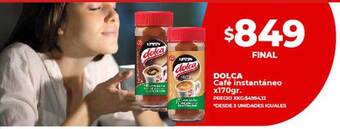 Supermayorista Vital Dolca café instantáneo oferta