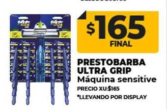 Supermayorista Vital Prestobarba ultra grip máquina sensitive oferta