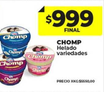 Supermayorista Vital Chomp helado variedades oferta