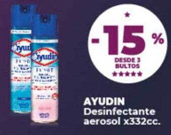 Supermayorista Vital Ayudin desinfectante aerosol oferta