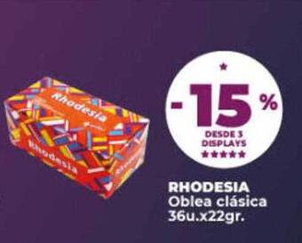 Supermayorista Vital Rhodesia oblea clásica oferta