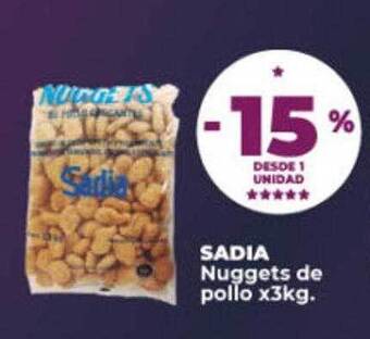 Supermayorista Vital Sadia nuggets de pollo oferta