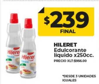 Supermayorista Vital Hileret edulcorante liquido oferta