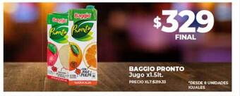 Supermayorista Vital Baggio pronto jugo oferta