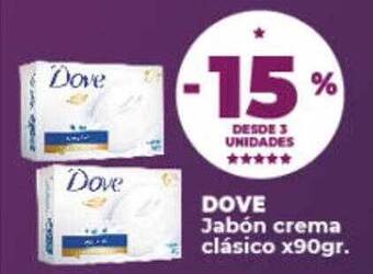 Supermayorista Vital Dove jabón crema clásico oferta