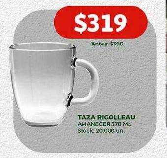 Super MAMI Taza rigolleau amanecer 370ml oferta