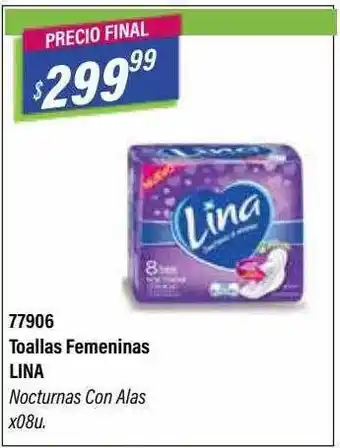 Micropack Toallas femeninas lina nocturnas con alas oferta