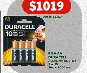 Super MAMI Pila aa duracell alcalina blister oferta